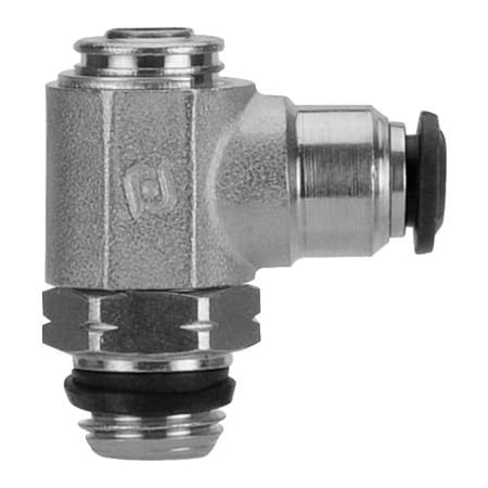 Alpha Technologies AIGNEP Needle Valve, Knob Adj., 5MM Tube x M5 Thread 50925N-5-M5